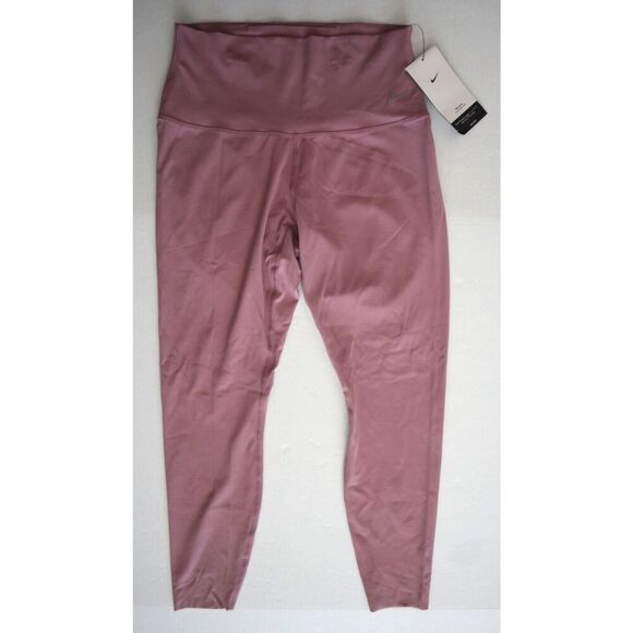Nike Zenvy DQ6015-523 Women Sz M Purple Soft Support High-Rise 7/8 Leggings - Picture 1 of 14